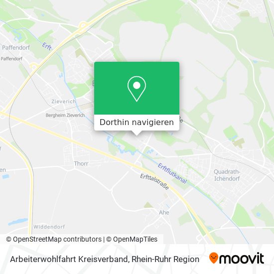 Arbeiterwohlfahrt Kreisverband Karte
