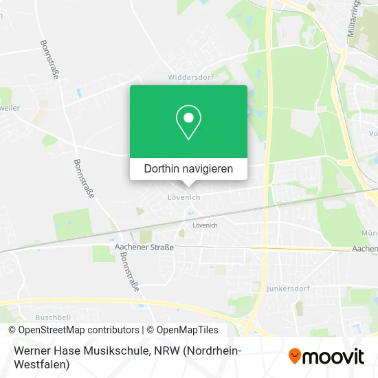 Werner Hase Musikschule Karte