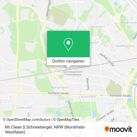 Mr.Clean S.Schneeberger Karte