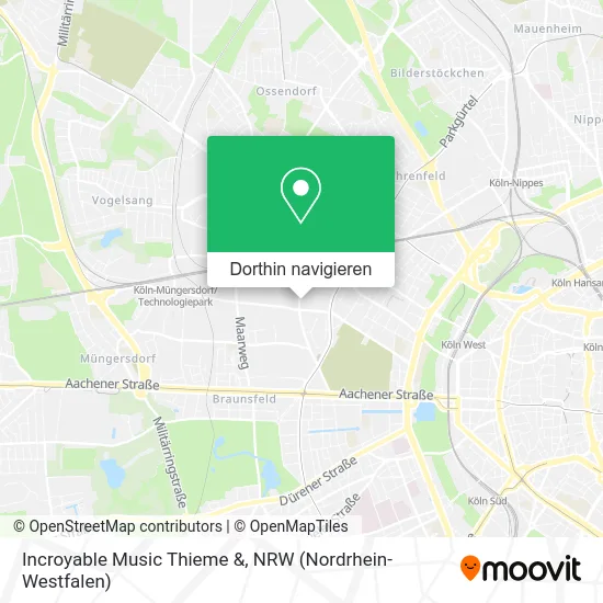 Incroyable Music Thieme & Karte