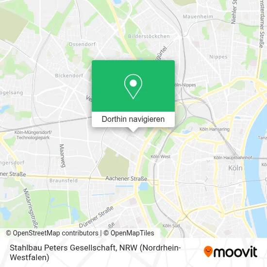 Stahlbau Peters Gesellschaft Karte