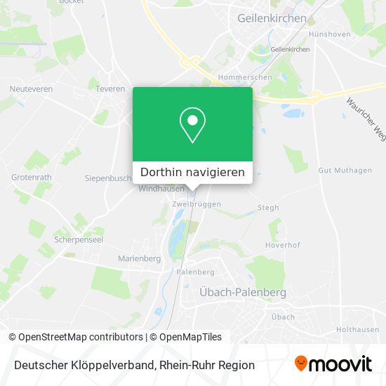 Deutscher Klöppelverband Karte
