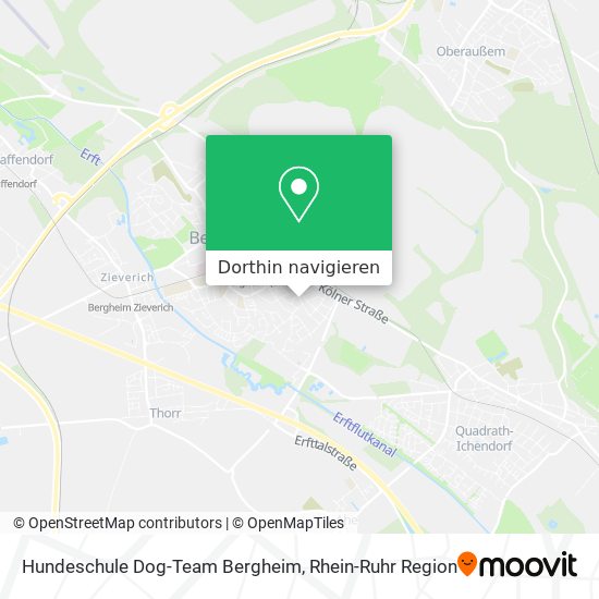 Hundeschule Dog-Team Bergheim Karte