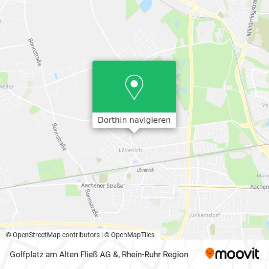 Golfplatz am Alten Fließ AG & Karte