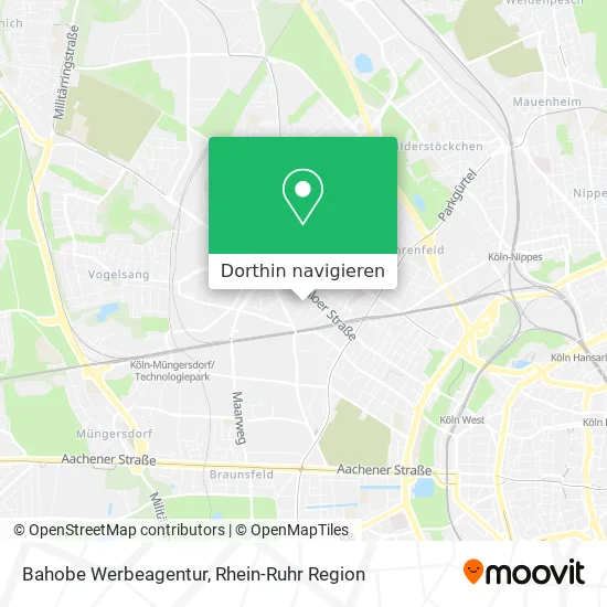 Bahobe Werbeagentur Karte