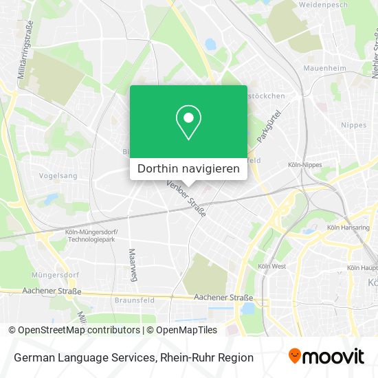 German Language Services Karte
