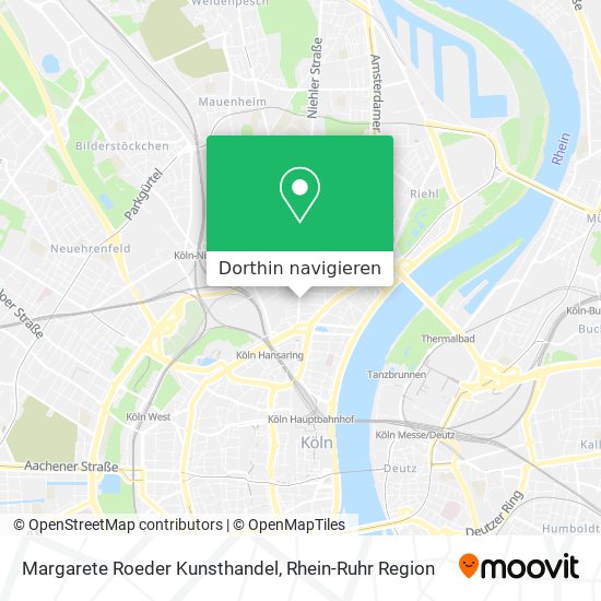 Margarete Roeder Kunsthandel Karte