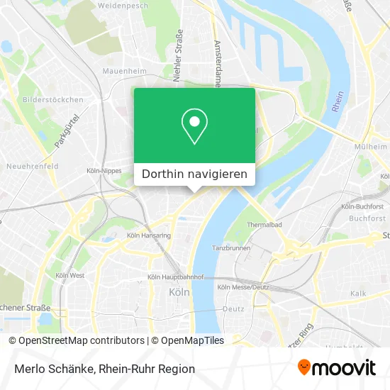 Merlo Schänke Karte