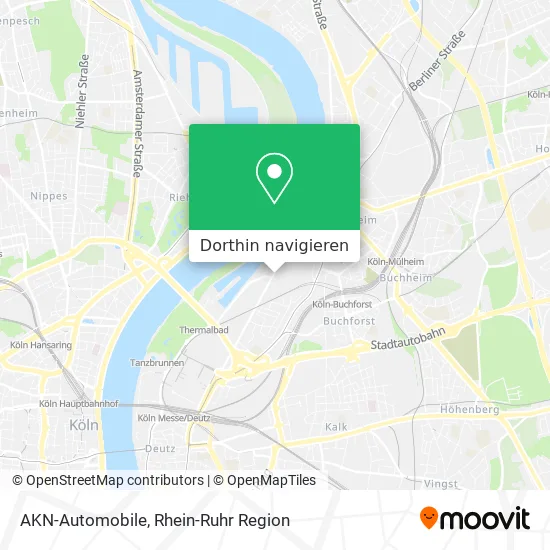 AKN-Automobile Karte