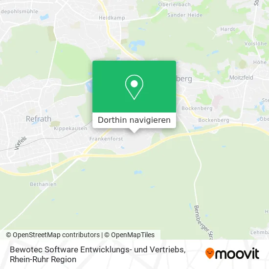 Bewotec Software Entwicklungs- und Vertriebs Karte
