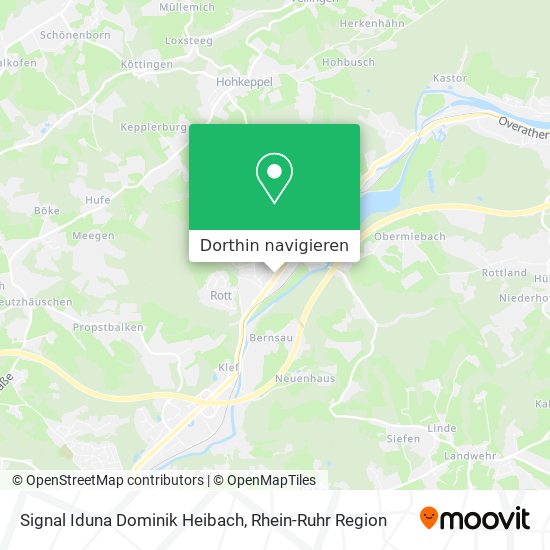 Signal Iduna Dominik Heibach Karte