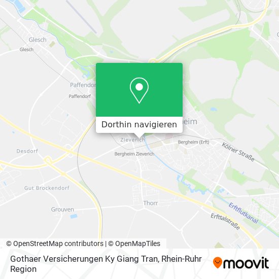 Gothaer Versicherungen Ky Giang Tran Karte