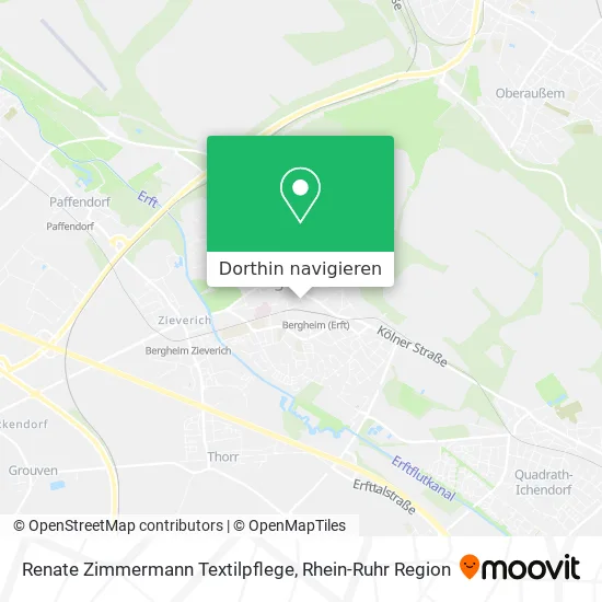 Renate Zimmermann Textilpflege Karte