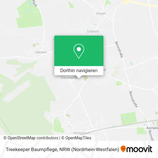 Treekeeper Baumpflege Karte