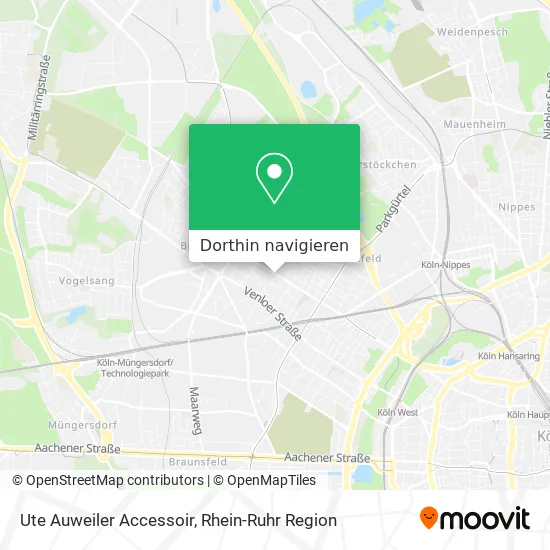 Ute Auweiler Accessoir Karte