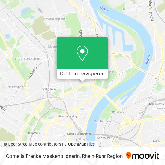 Cornelia Franke Maskenbildnerin Karte