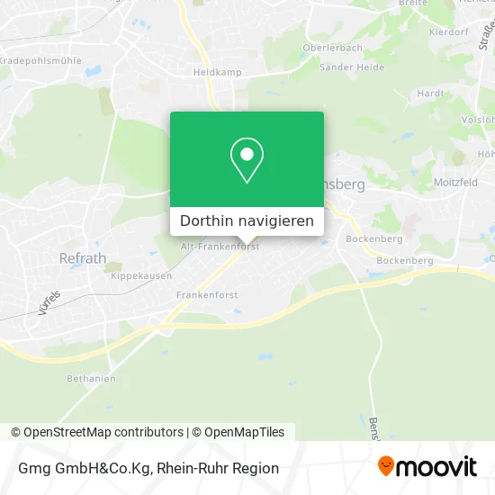 Gmg GmbH&Co.Kg Karte