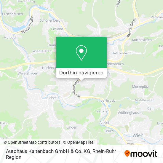 Autohaus Kaltenbach GmbH & Co. KG Karte