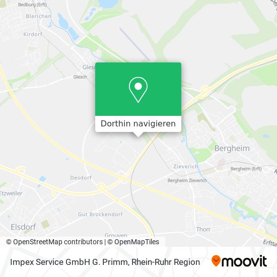 Impex Service GmbH G. Primm Karte