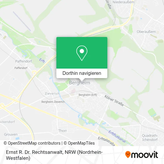 Ernst R. Dr. Rechtsanwalt Karte