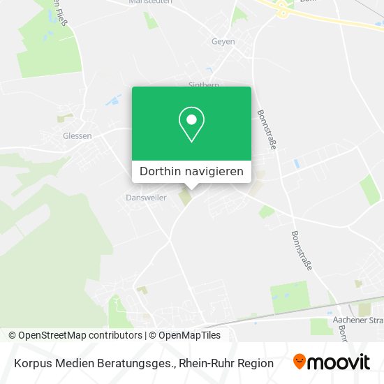 Korpus Medien Beratungsges. Karte
