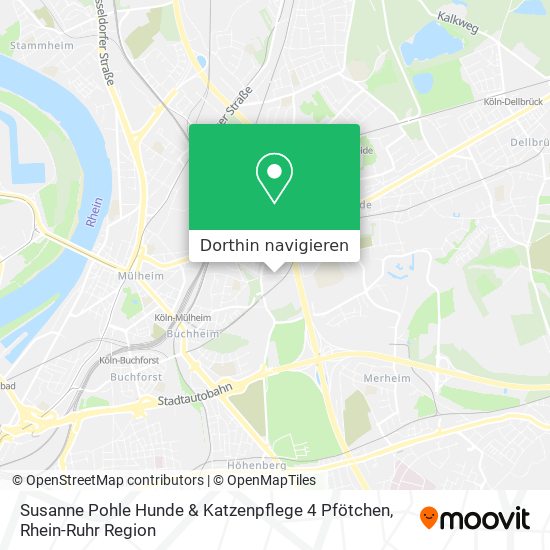 Susanne Pohle Hunde & Katzenpflege 4 Pfötchen Karte