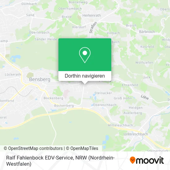 Ralf Fahlenbock EDV-Service Karte