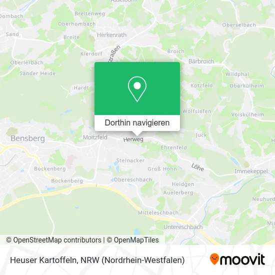 Heuser Kartoffeln Karte