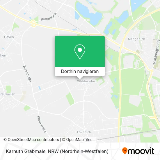 Karnuth Grabmale Karte