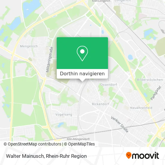 Walter Mainusch Karte