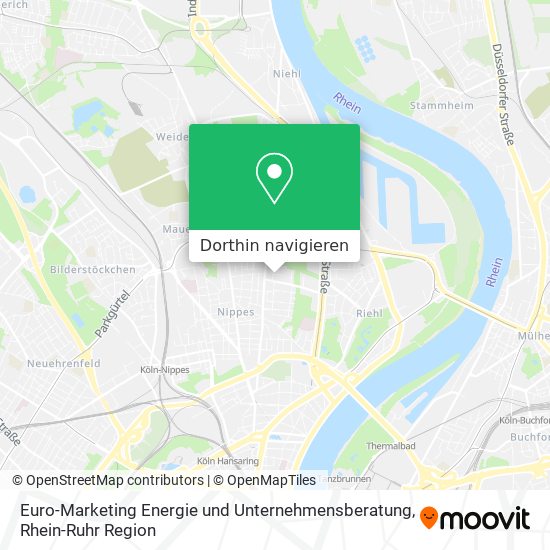 Euro-Marketing Energie und Unternehmensberatung Karte