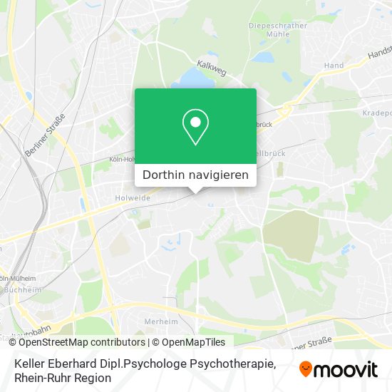 Keller Eberhard Dipl.Psychologe Psychotherapie Karte