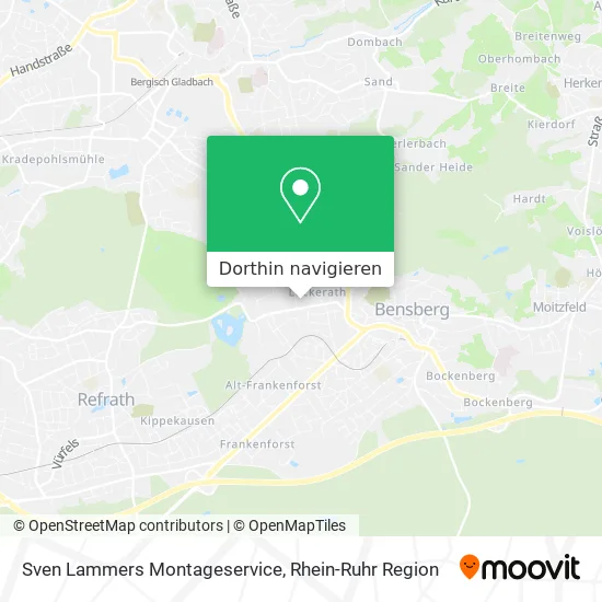 Sven Lammers Montageservice Karte