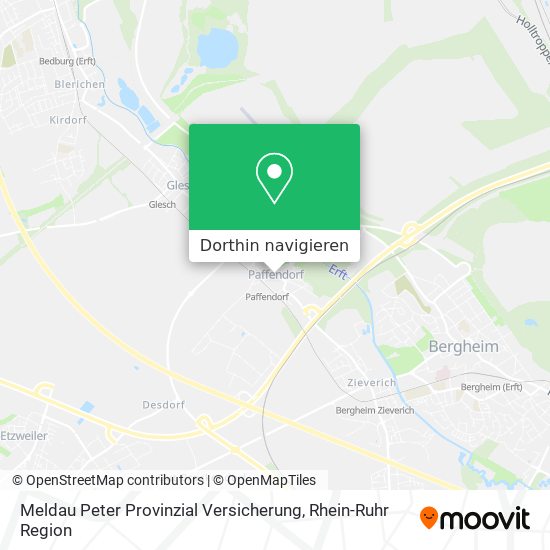 Meldau Peter Provinzial Versicherung Karte