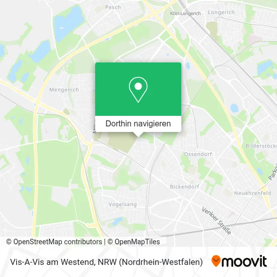 Vis-A-Vis am Westend Karte