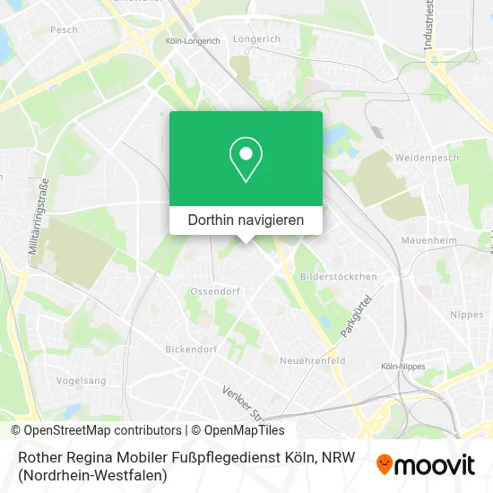 Rother Regina Mobiler Fußpflegedienst Köln Karte