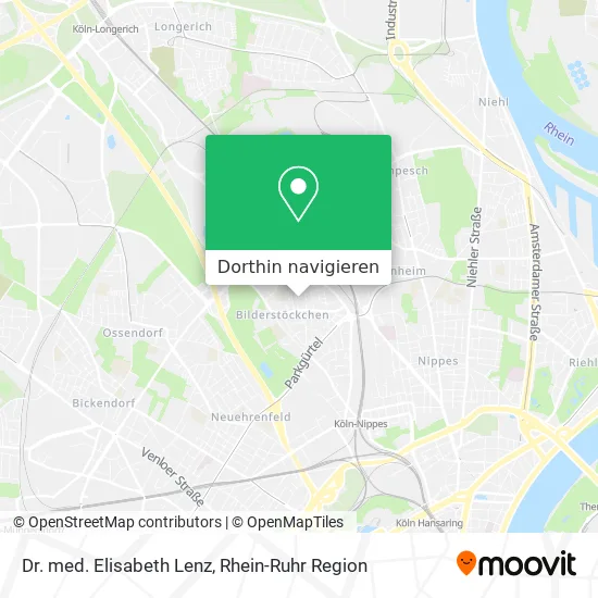 Dr. med. Elisabeth Lenz Karte