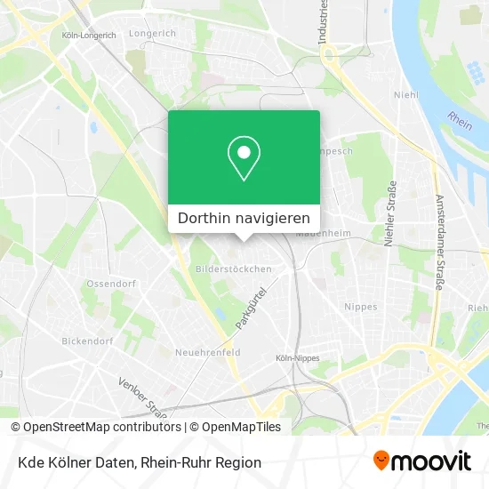 Kde Kölner Daten Karte