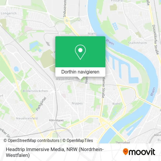 Headtrip Immersive Media Karte