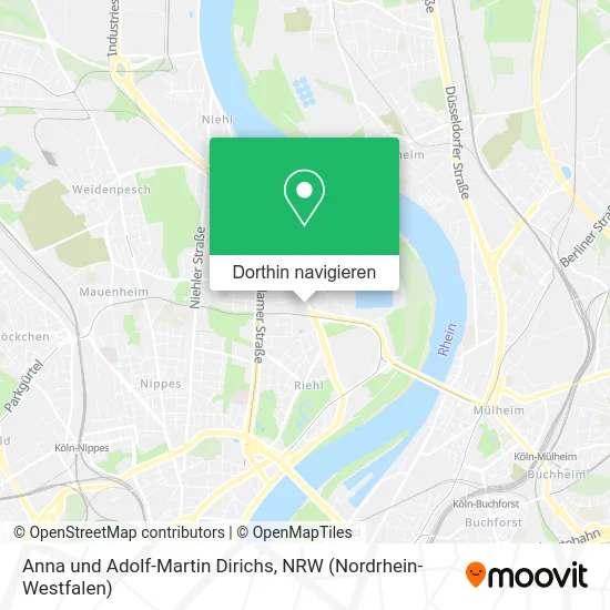 Anna und Adolf-Martin Dirichs Karte