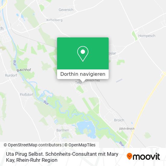 Uta Pirug Selbst. Schönheits-Consultant mit Mary Kay Karte