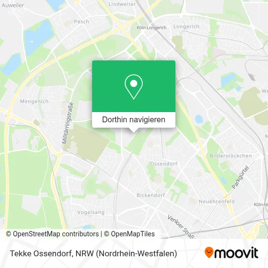 Tekke Ossendorf Karte