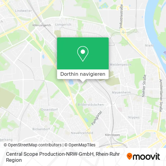 Central Scope Production-NRW-GmbH Karte