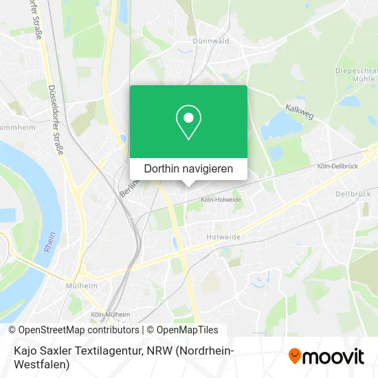 Kajo Saxler Textilagentur Karte