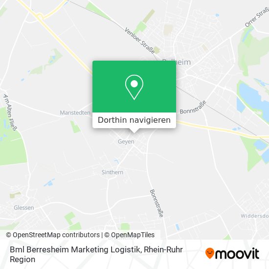 Bml Berresheim Marketing Logistik Karte