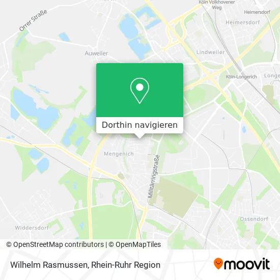 Wilhelm Rasmussen Karte