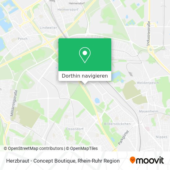 Herzbraut - Concept Boutique Karte