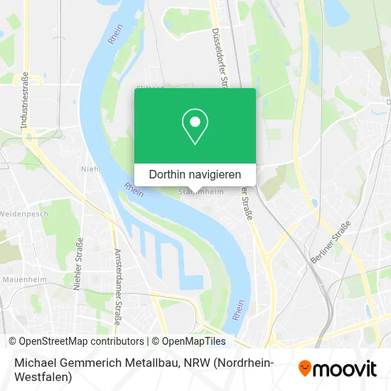 Michael Gemmerich Metallbau Karte