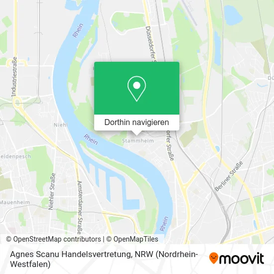 Agnes Scanu Handelsvertretung Karte