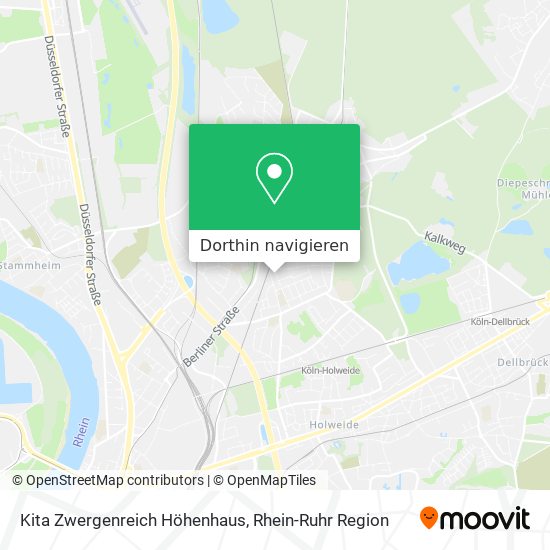 Kita Zwergenreich Höhenhaus Karte